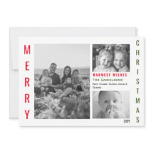 Red and Green Colour Pop Minimalist Collage