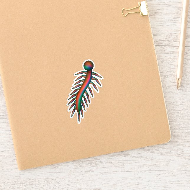 Red and green crawling bug (Notebook)