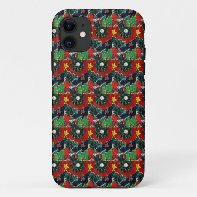 Red and green iphone5 case (Back)