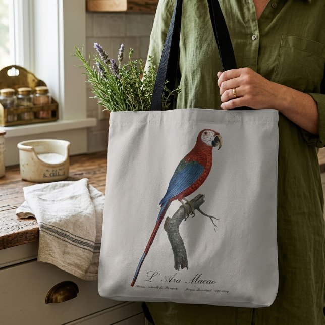Red-and-green Macaw, Ara chloropterus Tote Bag (Red-and-green Macaw, Ara chloropterus. Tote Bag)