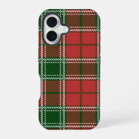 Red and Green Plaid Christmas Pattern