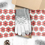 Red and Green Poinsettia Pattern Christmas Tissue Paper<br><div class="desc">Enhance your holiday gift wrapping with this elegant Christmas tissue paper,  featuring a beautiful red and green poinsettia pattern against a white background. Perfect for lining gift boxes,  holiday party decorations,  or festive DIY crafts. This seasonal tissue paper brings a classic Christmas touch,  making every gift feel extra special.</div>
