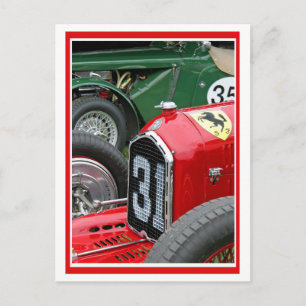 Red and Green Postcard
