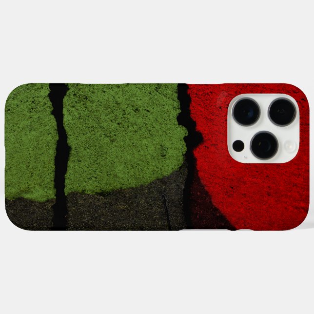 Red and Green Road Paint Case-Mate iPhone Case (Back (Horizontal))
