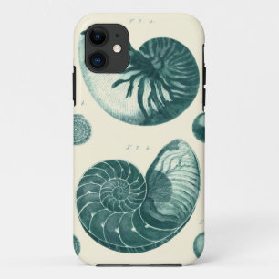 Red and Green Seashell Art Case-Mate iPhone Case