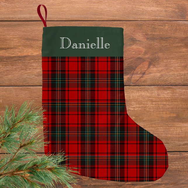 Red and Green Tartan  Small Christmas Stocking (Creator Uploaded)