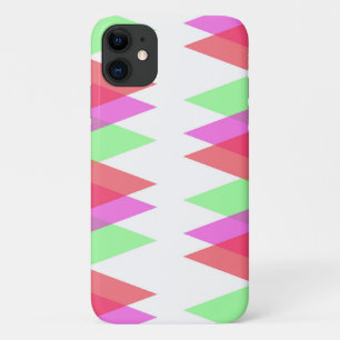 Red and green triangles Case-Mate iPhone case
