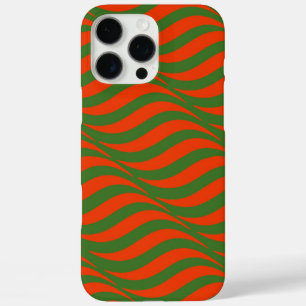 Red and Green Waves Samsung Galaxy S9 Case