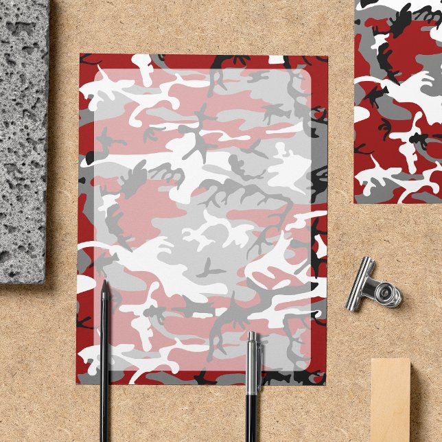Red and Grey Camo, Camouflage, Military, Army (Creator Uploaded)