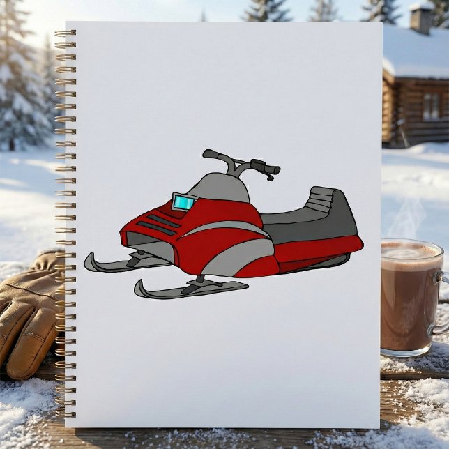 Red and Grey Snowmobile Planner (Creator Uploaded)