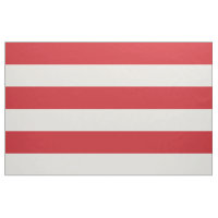 Red and Ivory Wide Stripes Large Scale