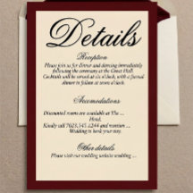 Red And Neutral Vintage Wedding