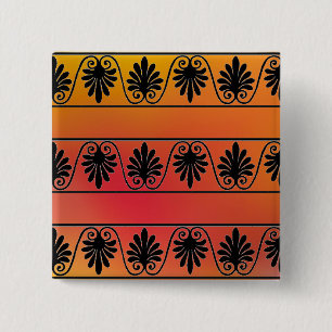 Red and Orange Button