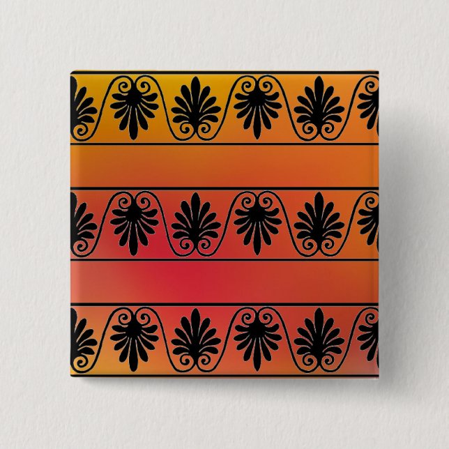 Red and Orange Button (Front)