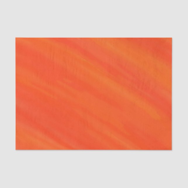 Red and Orange Fiery Tissue Paper  (Front)
