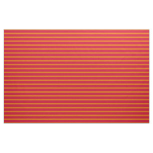 Red and Orange Horizontally-Striped Fabric