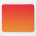 “Red And Orange Ombre” Mouse Pad<br><div class="desc">“Red And Orange Ombre” Mouse Pad</div>