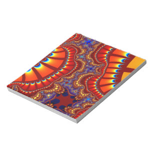 Red and Orange Remix Notepad
