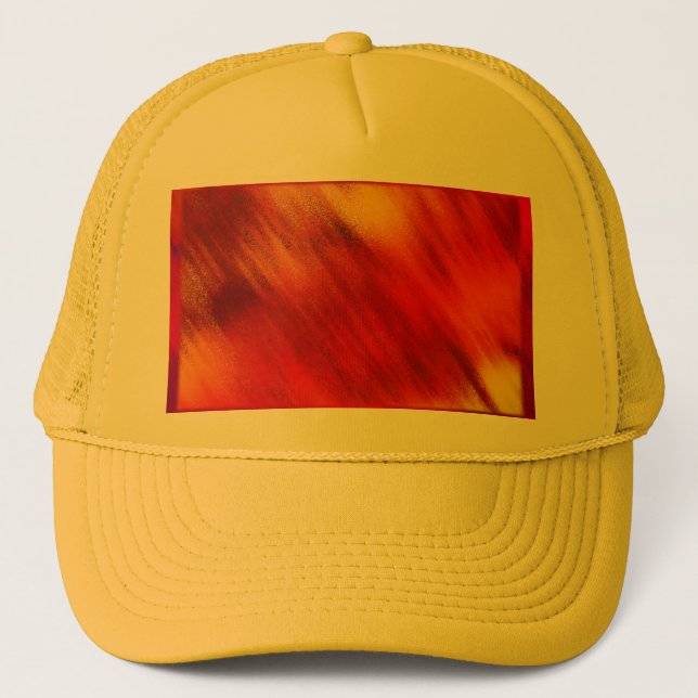 Red and Orange Trucker Hat (Front)