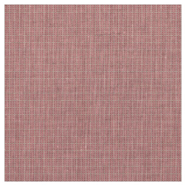 Red and pink floral graphics featuring geraniums i fabric (Swatch)