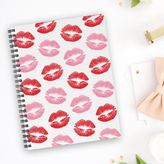 Red and Pink Lips, Pattern Of Lips, Lipstick, Kiss Planner (Creator Uploaded)