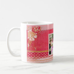 Red and Pink Mug
