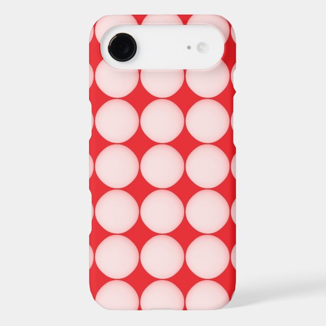 Red and Pink Polka Dot Pattern (Back)