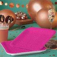 Red and pink polka dot wrapping paper with evenly