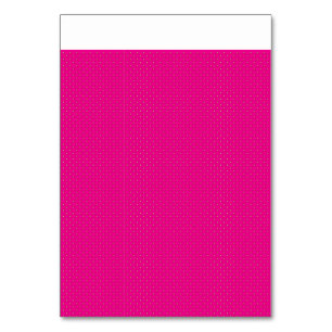 Red and pink polka dot wrapping paper with evenly  table number