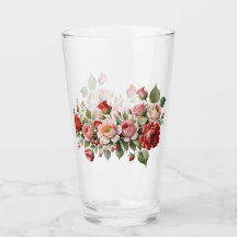 Red and Pink Rose Swag