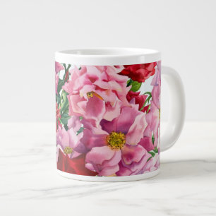 Red and Pink Roses 2008 Large Coffee Mug