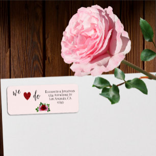 Red and Pink Roses Wedding