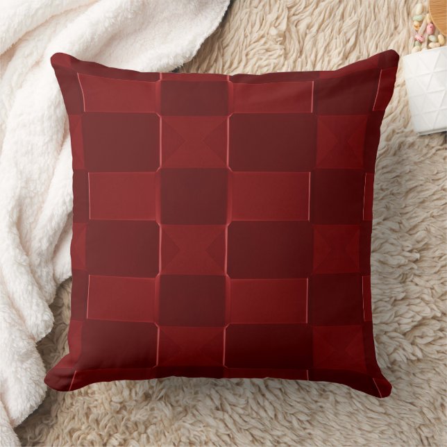 Red and Shades of Red Cushion (Blanket)