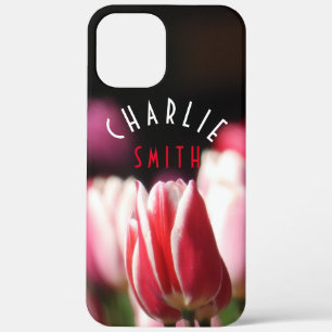 Red and White (and Pink) Tulips Case-Mate iPhone C 12 Pro Max Case