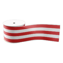 Red and White Candy Cane Stripes Christmas Holiday