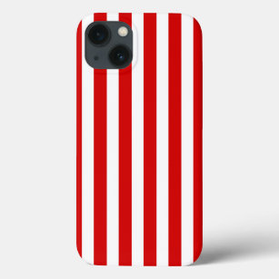 Red and white candy stripes Case-Mate iPhone case