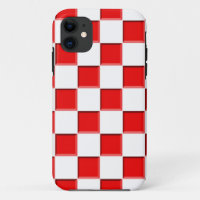 Red and White Checks