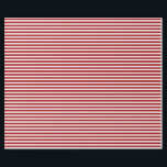 Red and White Christmas Magic Wrapping Paper<br><div class="desc">Celebrate the magic of the holiday season with this classic red and white stripe design.  Look for customisable products in this collection.</div>