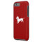 Red and White Dachshund Design