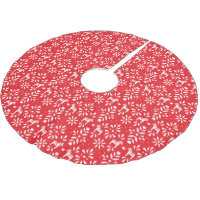 Red and White Dala Horse Scandinavian Pattern