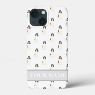 Red and White English Springer Spaniel iPhone 13 Mini Case