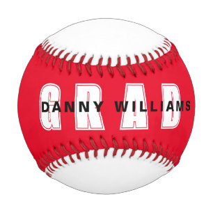 Red and White Grad Name Player # Baseball