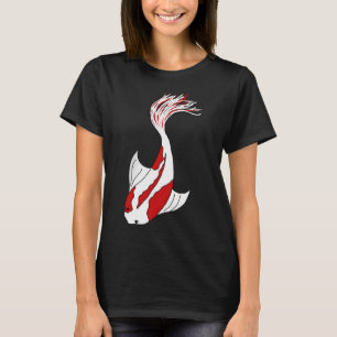 red and white koi fish T-Shirt