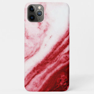 Red and White Marble  Case-Mate iPhone Case