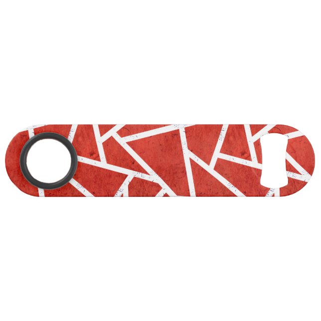 Red and white mosaic pattern (Front (Horizontal))