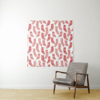 Red and White Nordic Christmas Stockings