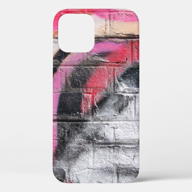 Red and white painted wall Case-Mate iPhone case (Back)