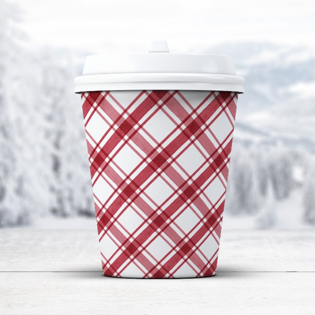 Red and White Paper Cups (Red and White Paper Cups
)