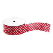 Red and White Playful Polka Dots