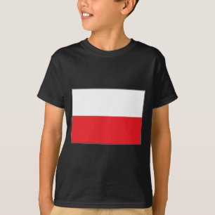 Red and White Polish Flag T-Shirt